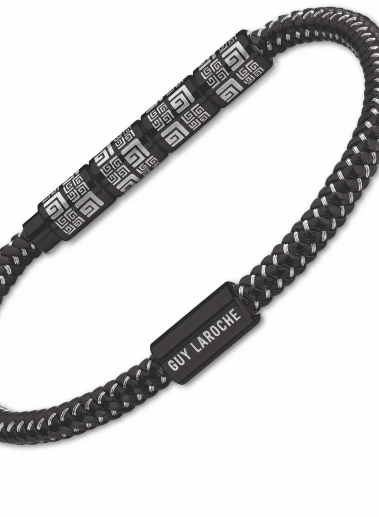 Guy Laroche Pierre Black Bracelet for Men