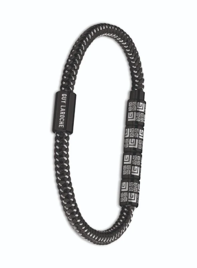 Guy Laroche Pierre Black Bracelet for Men