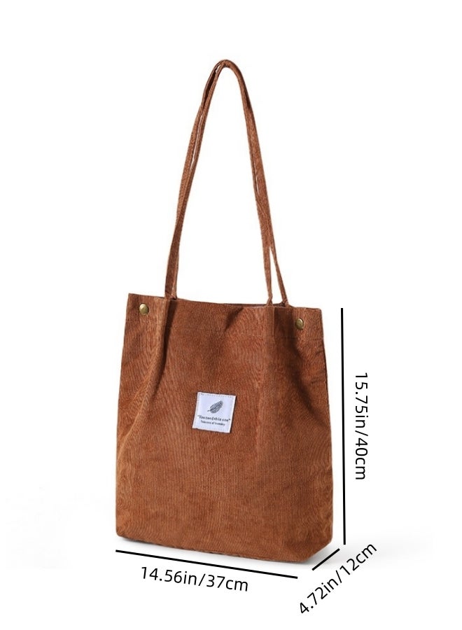 Unisex Large Capacity Shopping Bag, Men's/Women's Handbag Tote Bags Clutch Bag, Large Capacity Shoulder Bag Side Bag Carry Bag Satchel Bag for Girls/Boys/ Students/Ladies/Teenager/Children - Image 2