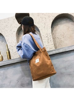 Generic Unisex Large Capacity Shopping Bag, Men's/Women's Canvas Handbag Tote Bags Clutch Bag, Large Capacity Shoulder Bag Side Bag Carry Bag Satchel Bag for Girls/Boys/ Students/Ladies/Teenager/Children  - Image 2