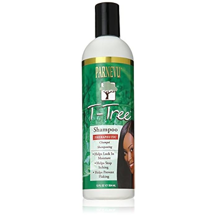 Parnevu T-Tree Therapeutic Shampoo, 12 Ounce - Image 1