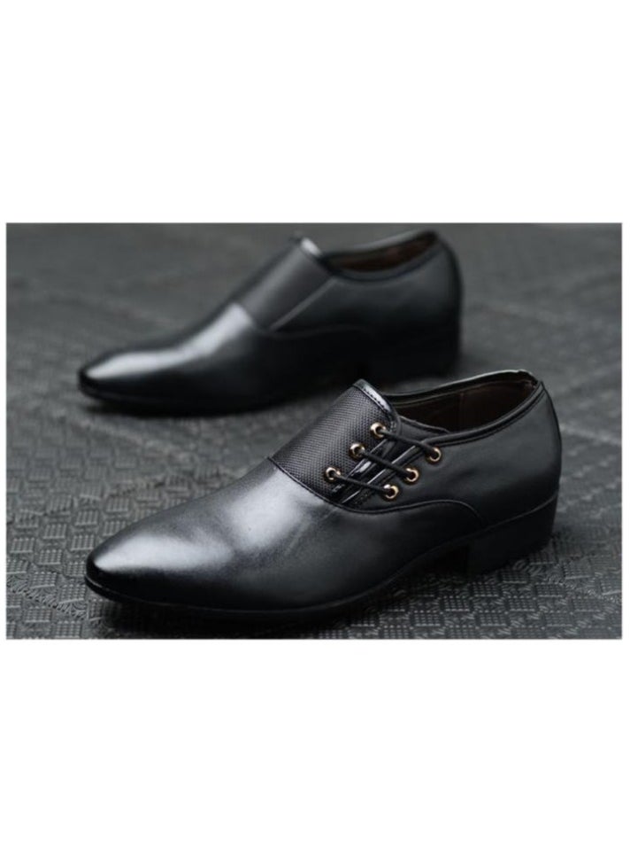 KUYING - New Men's Business Leather Shoes - Image 1