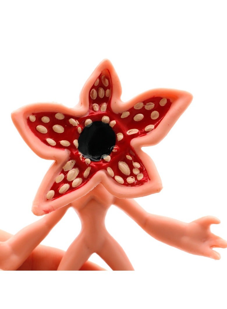 general 8 Stranger Things Carnivorous Plant Figurines with Bases Cartoon Characters Stranger Things Merchandise Cake Decorations TV Series Fan Collectibles Backpack Charms - Image 5