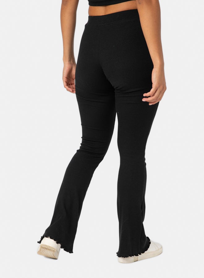 Marco Bergamo RIPPED FLARE PLAIN PANT  - Image 4