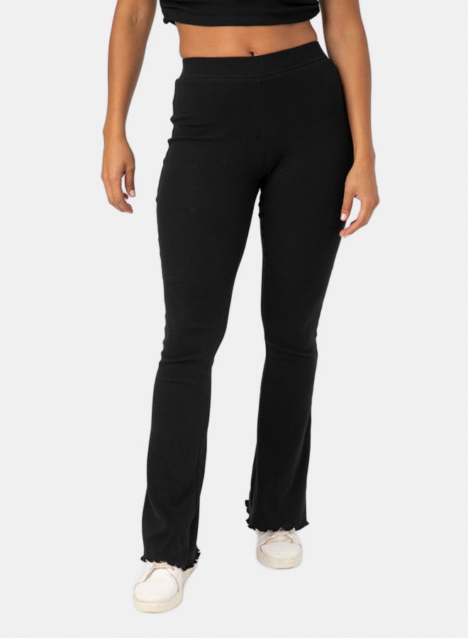 Marco Bergamo RIPPED FLARE PLAIN PANT  - Image 1