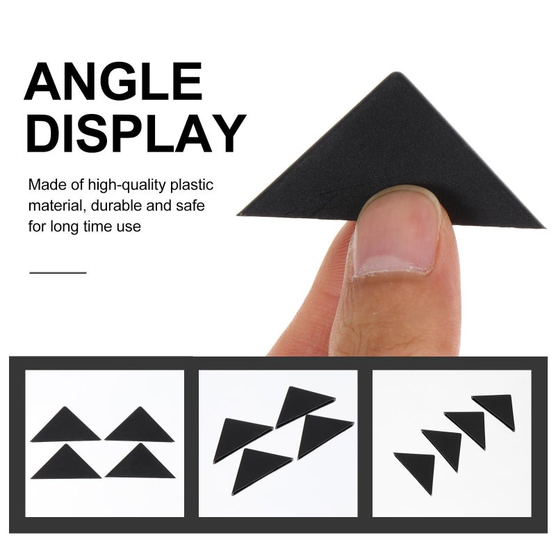 100pcs Plastic Table Corner Guards Edge Protectors Anti Collision Furniture Bumper Cover For Desk And Glass Table Safety Clear - Image 4