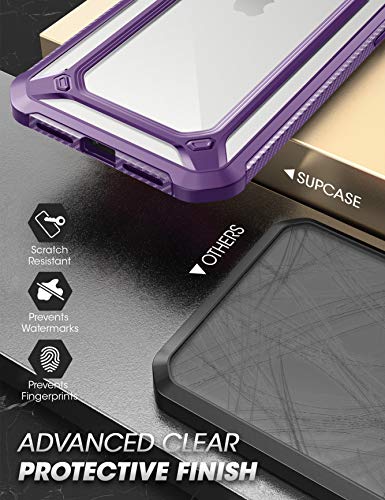 SupCase Unicorn Beetle EXO Pro Series Case for iPhone 12 / iPhone 12 Pro (2020 Release) 6.1 Inch, with Built-in Screen Protector Premium Hybrid Protective Clear Bumper Case (Purple) - Image 5