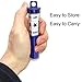 Ahoper Left Right Center Dice Game Prime Set Bundle with 3 Dices 36 Chips Round Tube Storage is Very Convenient for Travel Easy to Store Carry Around Blue - Image 3