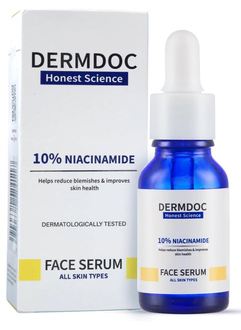 10% Niacinamide Face Serum, 30ml | All Skin Types | Controls Sebum Production | Minimizes Pores | Helps Reduce Hyperpigmentation & Age Spots | Improves Skin Texture | Hydrates and Moisturizes