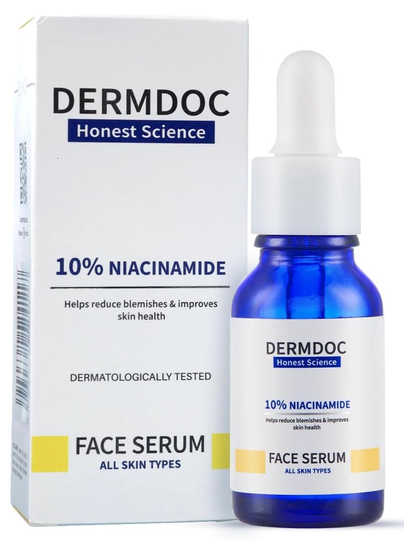 10% Niacinamide Face Serum, 30ml | All Skin Types | Controls Sebum Production | Minimizes Pores | Helps Reduce Hyperpigmentation & Age Spots | Improves Skin Texture | Hydrates and Moisturizes