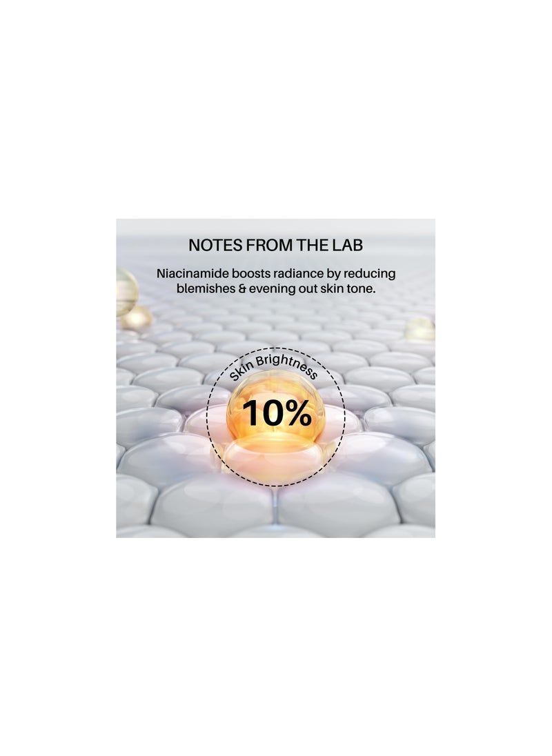 10% Niacinamide Face Serum, 30ml | All Skin Types | Controls Sebum Production | Minimizes Pores | Helps Reduce Hyperpigmentation & Age Spots | Improves Skin Texture | Hydrates and Moisturizes