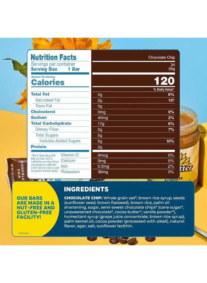 Blake's Seed Based Chewy Granola Bars - Chocolate Chip - Image 2