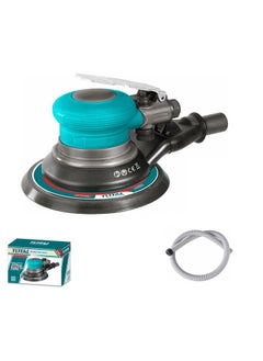 TOTAL Total 150MM (6") Air Sander – High-Speed Pneumatic Orbital Sander for Woodworking, Auto Body, Furniture & Metal Sanding – 10500 RPM with Multiple Air Connectors (EU/USA/Nitto/Italy)  - Image 3