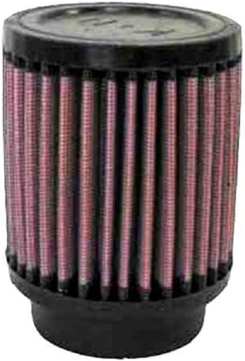 K+N K&N High-Flow Original Lifetime Universal Clamp-On Air Filter: High Performance, Premium, Washable: Flange Diameter: 2.5 In, Filter Height: 4 In, Flange Length: 0.625 In, Shape: Round, RD-0700 - Image 1