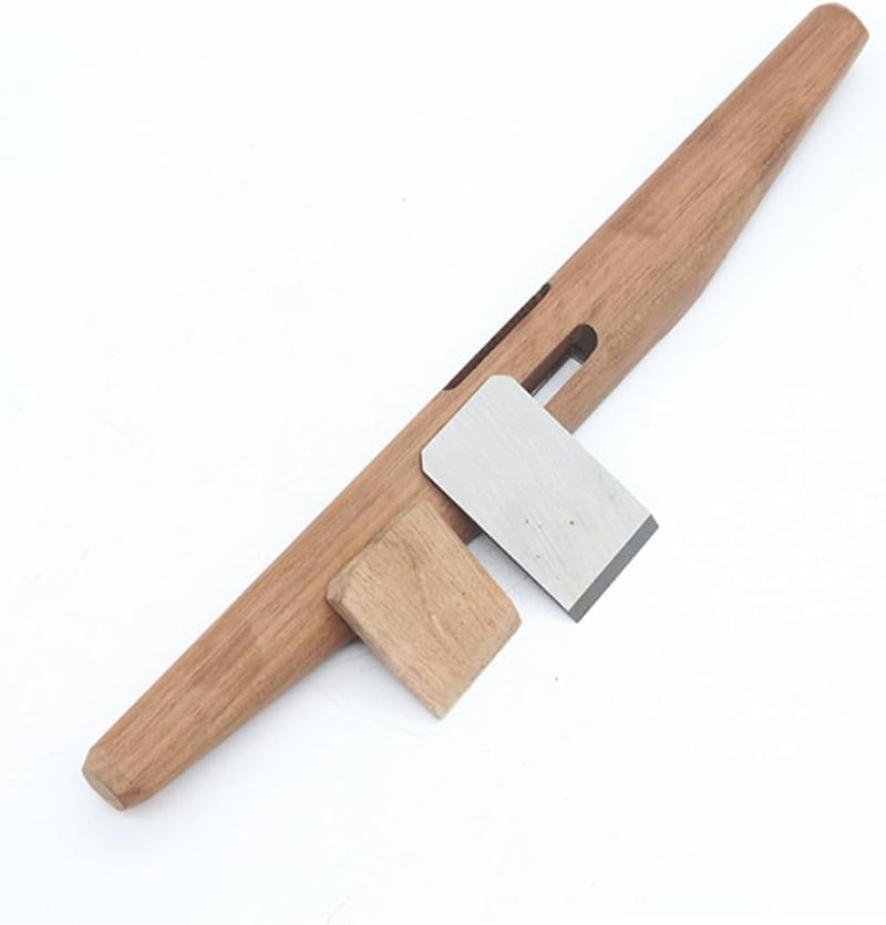 أداة تشذيب الخشب بمقبض خشبي طبيعي مريح وشفرة متينة للتشذيب اليدوي والتسوية. - Image 4