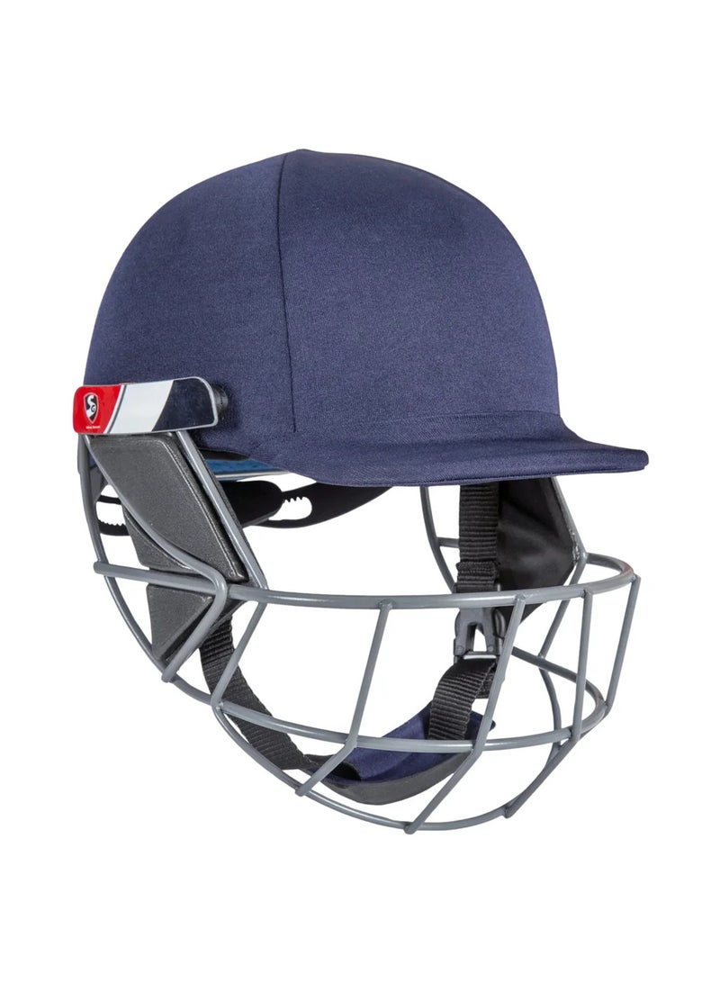 SG Aerotuff With Mild Steel Grill Helmet Mens Large Size, Navy Blue - Image 2