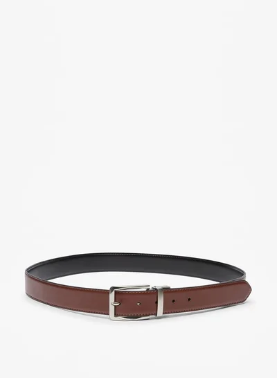 ال بي ال من شو اكسبرس Men's Solid Belt with Pin Buckle Closure
