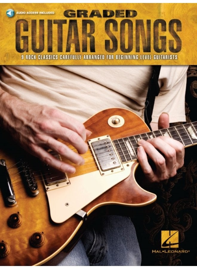 Graded Guitar Songs 9 Rock Classics Carefully Arranged for Beginning Level Guitarists - Paperback