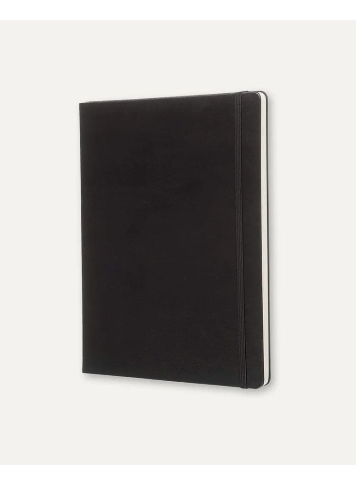 MOLESKINE XL Notebook Plain Pages Black Hard Cover 240 Pages - Image 2