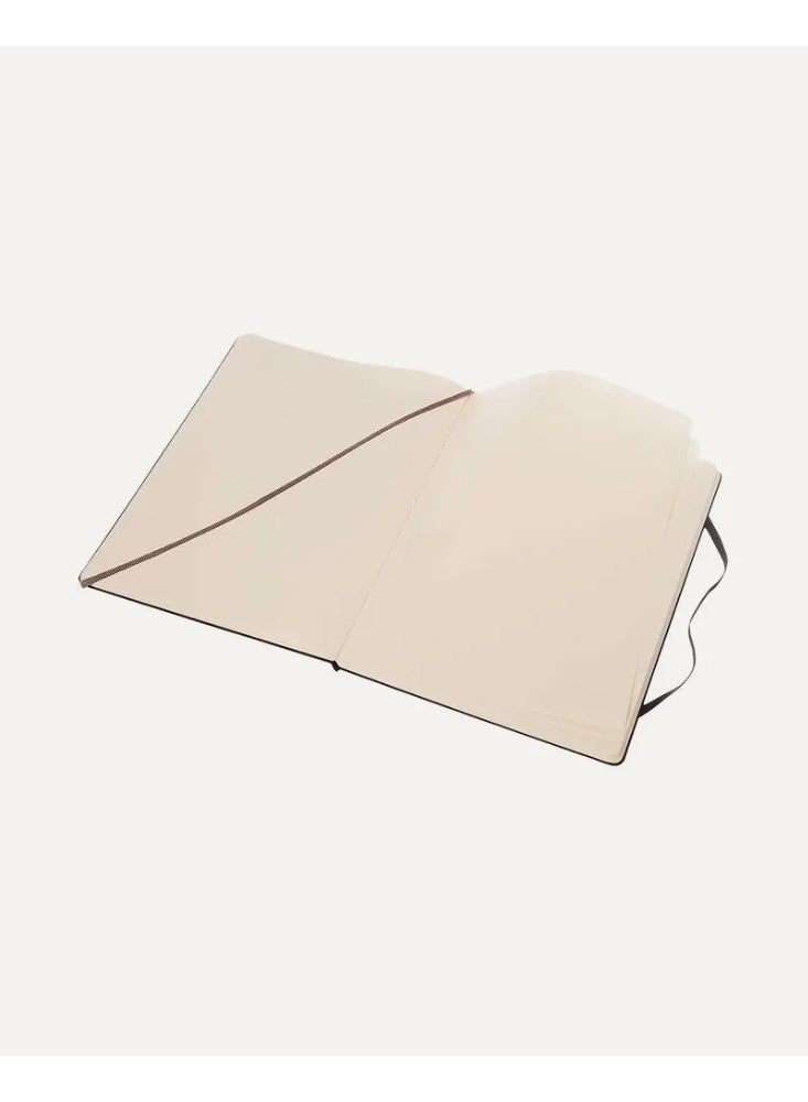 MOLESKINE XL Notebook Plain Pages Black Hard Cover 240 Pages - Image 3