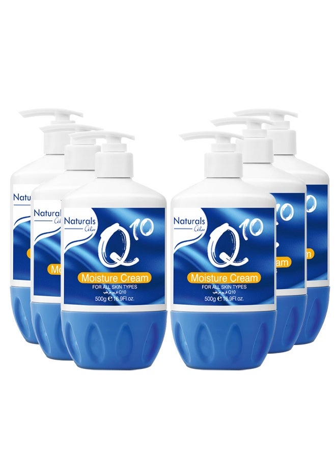 ناتشورالز كريم ترطيب للعناية بالبشرة، مناسب لجميع أنواع البشرة، 500 جرام،  6 علب - Image 1