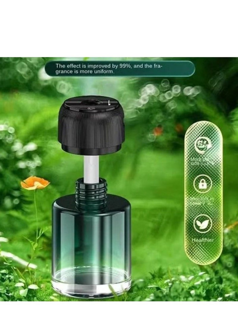 Electric air freshener – elegant design with premium glass, fragrance oil, Type-C charging. - Image 5