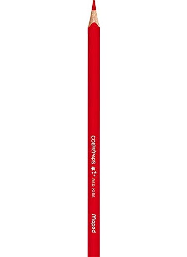 Maped - Maped ColorPeps Star Triangular Color Pencils Set Pack Of 12 Colour Pencils Strong And Non Toxic Bright And Vibrant Colours 12 Rich Shades Drawing Pencils Colour Pencils Assorted - Image 1