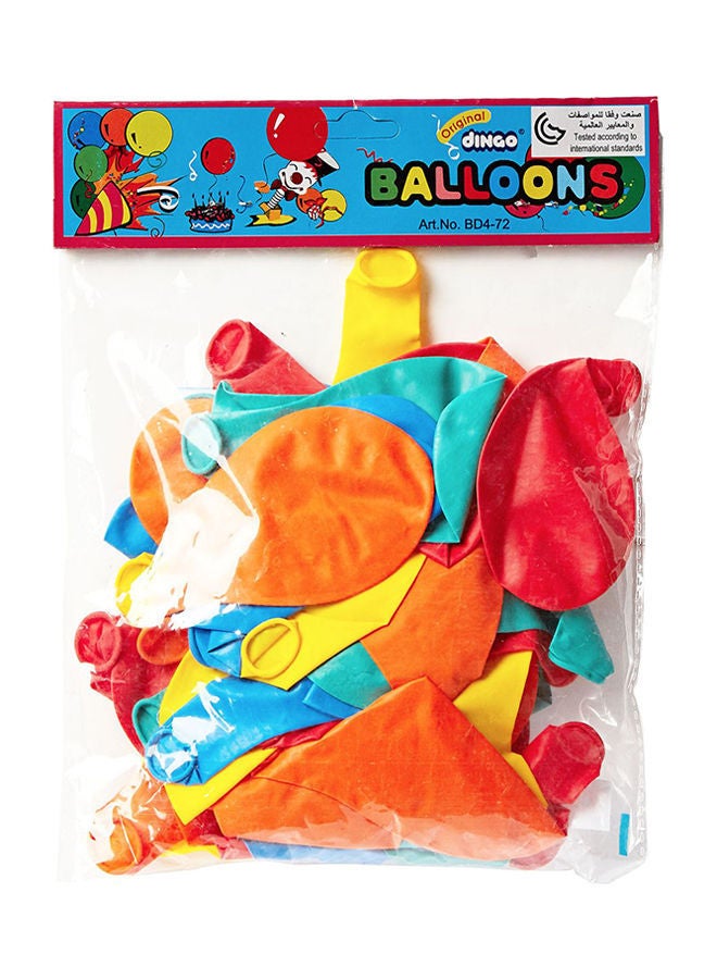 NIBEMINENT 72-Piece Birthday Balloons Set 12inch