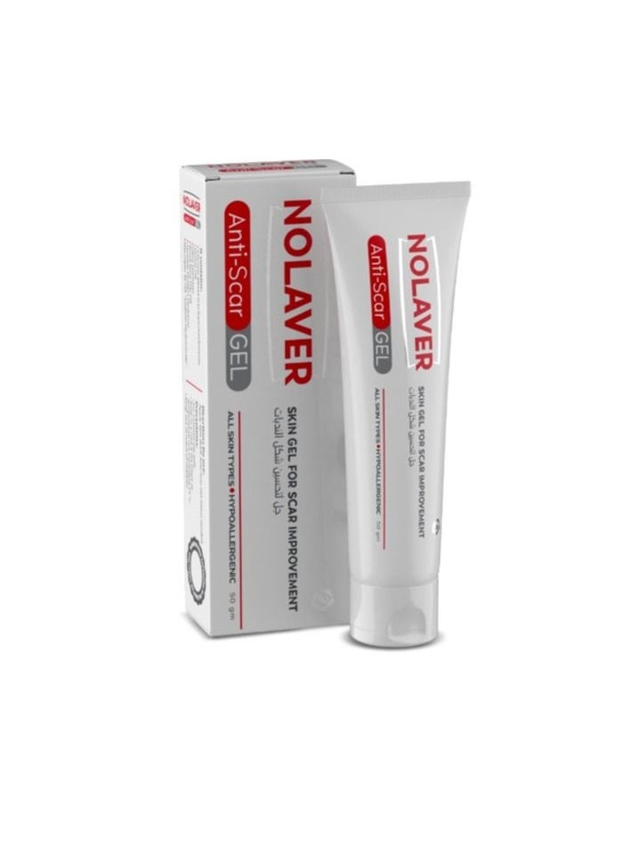 Nolaver - Anti-Scar Gel For Skin Scar Improvement - 50gm - Image 1