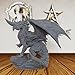 AUSPDICE 28mm Unpainted Blue Dragon Miniature for DND RPG Tabletop Fantasy Games Customizable HandPaint Ready Figure for TRPG Campaigns and Collectors Fantasy Dragon ModelAS04 - Image 2