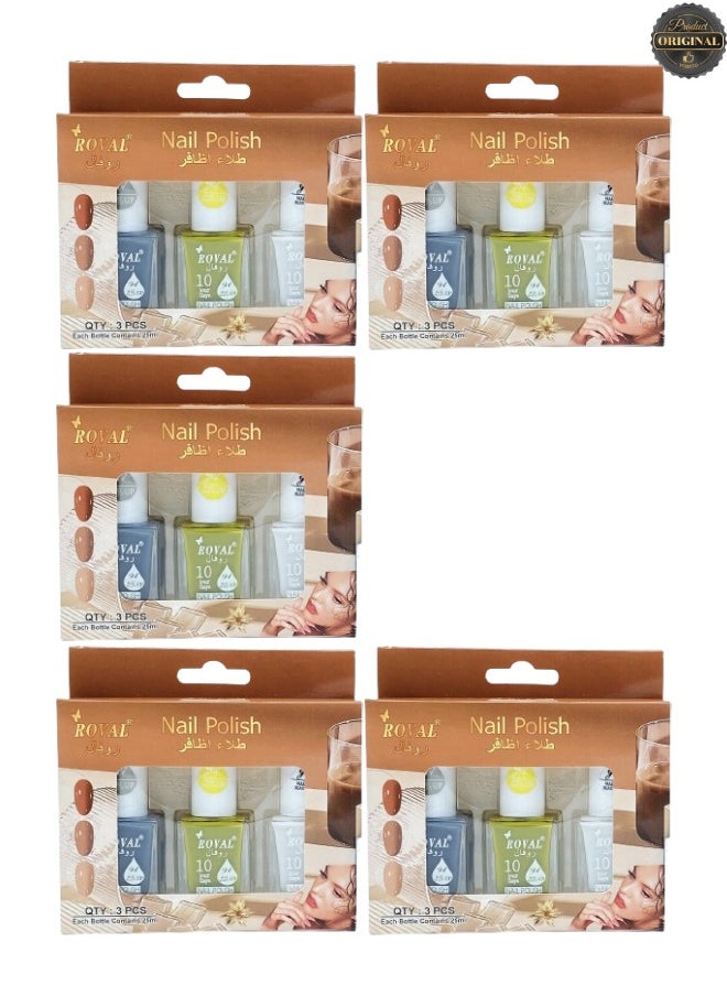 ROVAL 15 Pieces Nail Polish 25ML  - Image 1