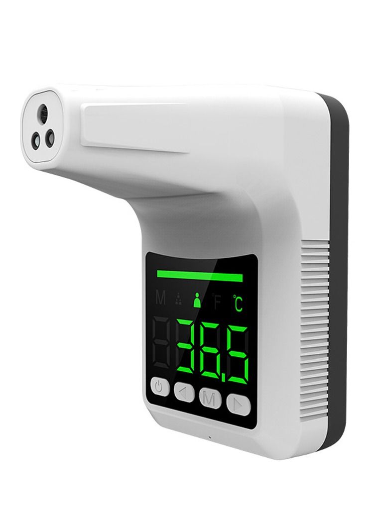 Crony مقياس حرارة حائط تلقائي K3pro مع استشعار ذكي وبث صوتي تلقائي، جهاز قياس حرارة مثبت على الحائط - Image 1