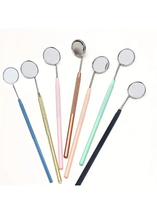 Black Stainless Steel Detachable Eyelash Extension Mirror Compact Cosmetic Tool - Image 2