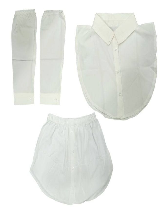 Fatah Bundle Of 3 Wrist / Collar / Hidden Shirt - Off-White Color for Women - Image 1