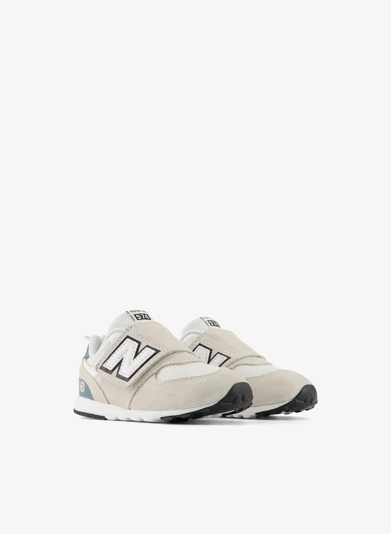 نيو بالانس Kids 574 NEWB Hook & Loop casual Sneakers (Standard Fit)