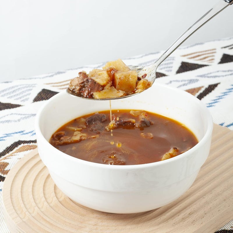 HAPPY KIT طقم ملاعق تقديم من الفولاذ المقاوم للصدأ مكون من 3 قطع مع ملعقة مشبكة وملعقة تقديم وملعقة مثقبة، مغرفة حساء، أدوات مطبخ للطهي - Image 5