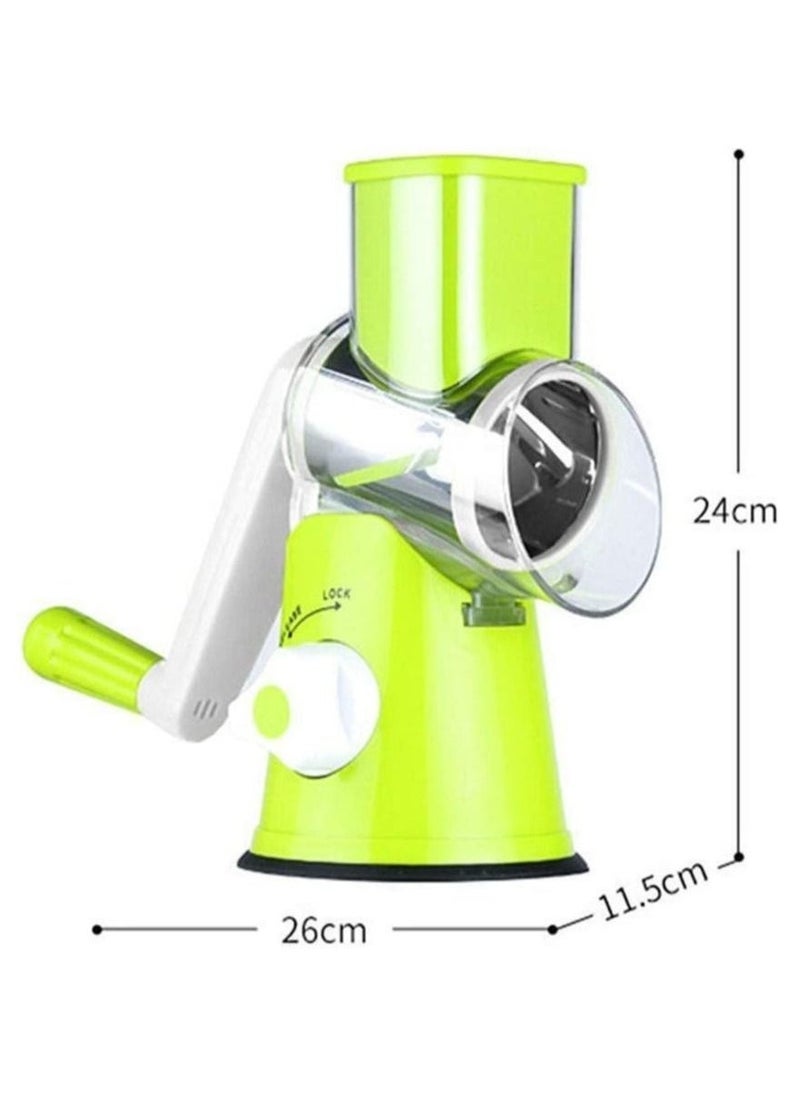 Raxoom Manual Vegetable Tabletop Drum Round Onion Potato Carrot Grater Kitchen Gadgets Vegetable mills - Image 3