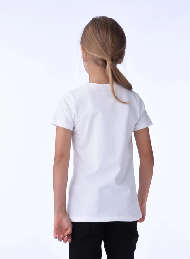 فكتور اند جين Graphic Print Round Neck T-Shirt by Styli