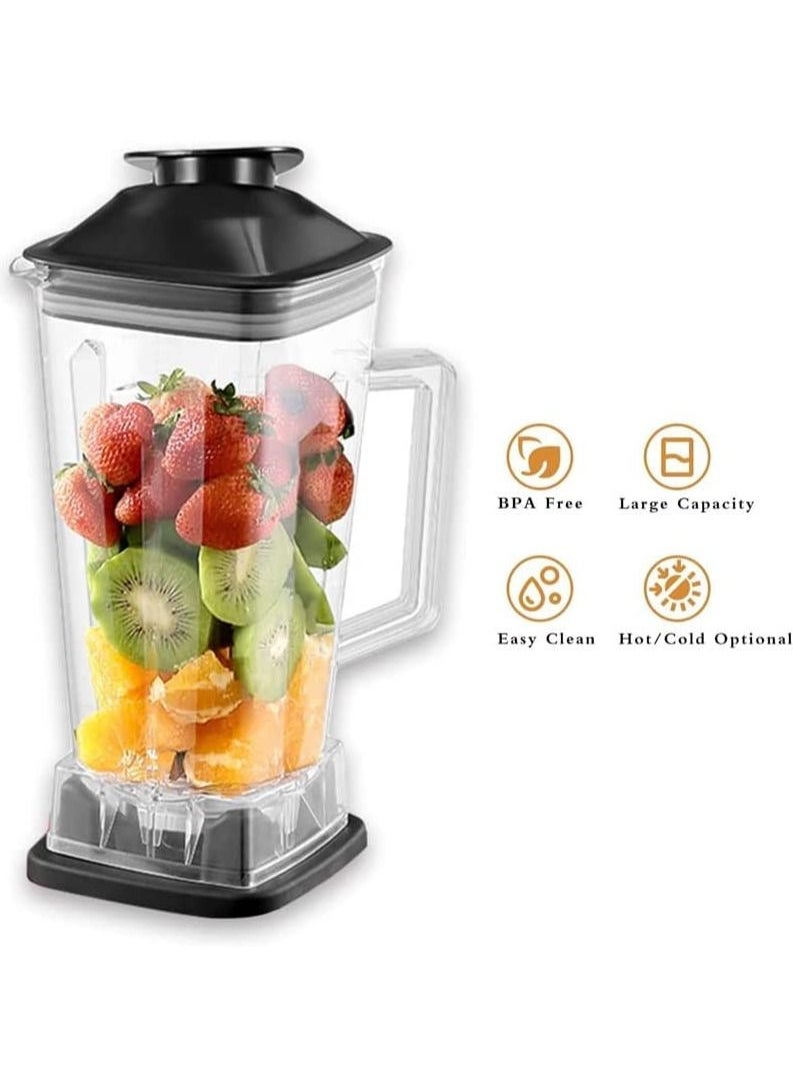 SILVER CREST 2.5L 4500W BPA Free Professional Heavy Duty Commercial Timer Blender Mixer Juicer Food Processor Smoothies Ice Crusher Kitchen  - Image 4