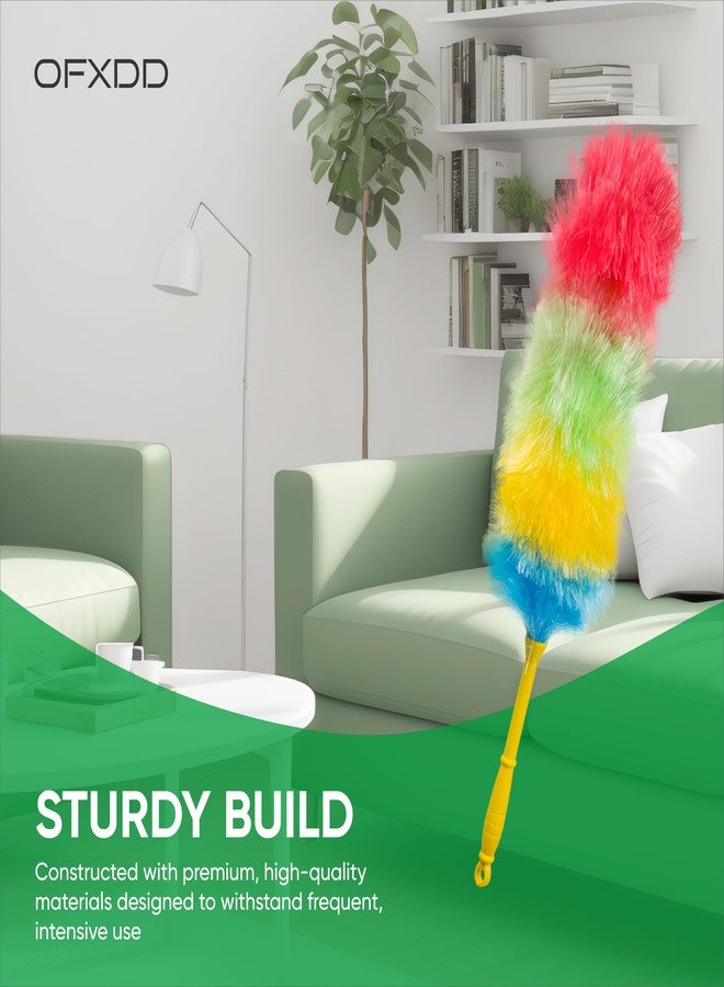 OFXDD Soft Dusting Brush - Pack of 2 - Flexible Cleaning Dusters - Rainbow Duster Cleaner - Image 3