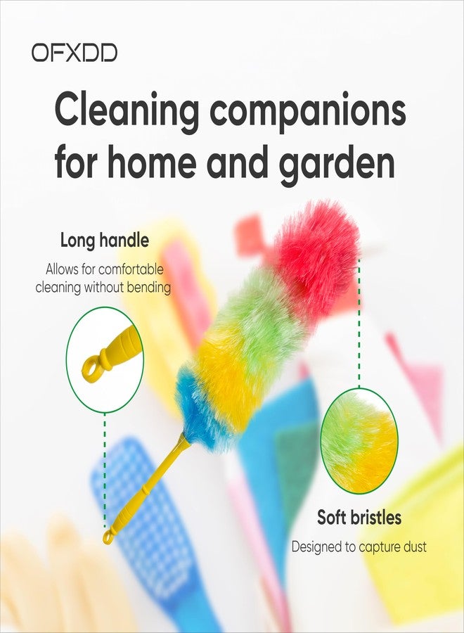 OFXDD Soft Dusting Brush - Pack of 2 - Flexible Cleaning Dusters - Rainbow Duster Cleaner - Image 4