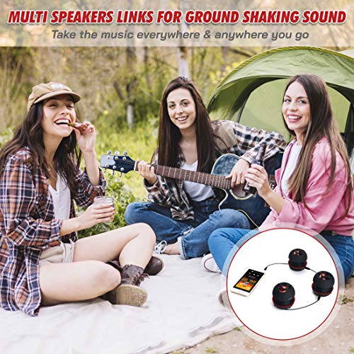 AYL Mini Speaker System, Portable Plug-in Speaker with 3.5mm Aux Input, External Audio for Laptop Computer, MP3 Player, iPhone, iPad, Cell Phone (Black) - Image 5