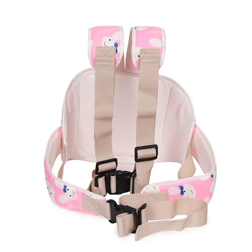 MELVIS Kids Safety Belt for Two Wheeler, Portable Seat Belt Children Motorcycle Harness for Motorcycle Bike, Adjustable Safety Harness for Boys Girls (2-12yrs) (Pink) - Image 4