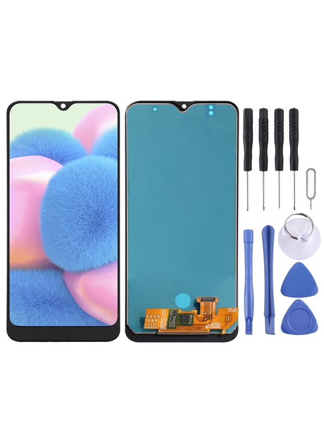 erorex Replacement incell LCD Screen for Galaxy A30S with Digitizer Full Assembly Black - Image 1