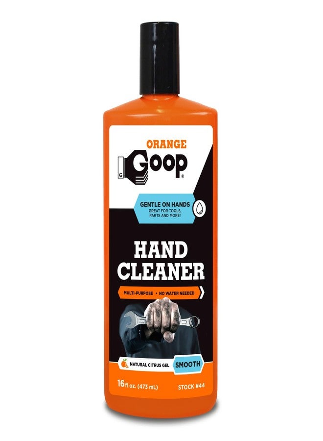 GOOP Orange Liquid Multi-Purpose Waterless Hand Cleaner - 16 oz Flip-Top Bottle - Image 1