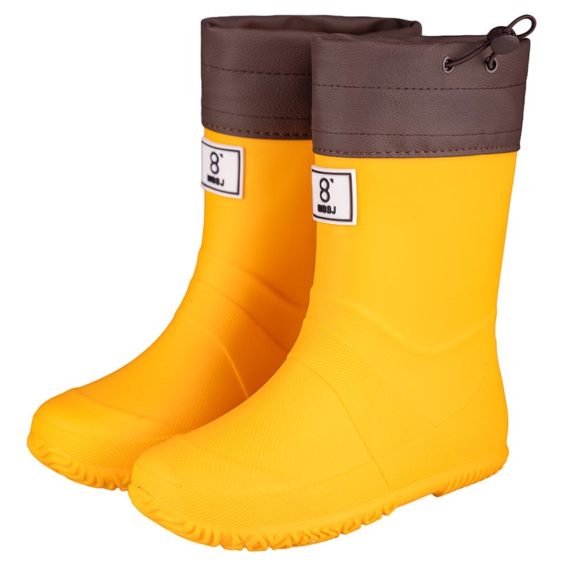 Women's PVC Flat Heel Solid Color Rain Boots - Image 3