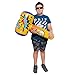 AMERICAN WIT Huge Super Hero Inflatable Bopper 30 x 17 Suprehero Inflate Hammer Mullet for Play Fights and Action 1 Pack - Image 3