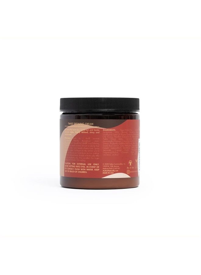 As I Am كريم تحديد التويست - 8 أونصات - مع زيت الخروع والفيتوستيرولات