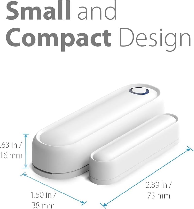 Fosmon WaveLink 51018HOM Add-On Door Contact Sensor Unit (No Receiver) - White - Image 3