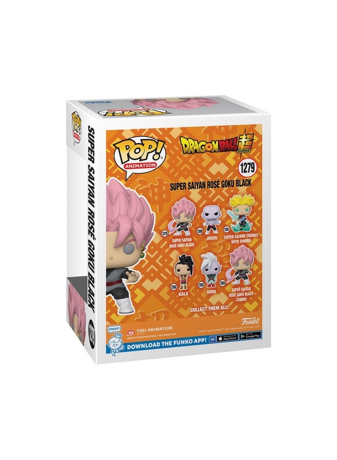 Funko فانكو بوب! أنيميشن: دراغون بول سوبر - سوبر سايان روز غوكو بلاك مع منجل شفاف - Image 3
